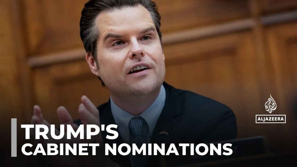 Trump’s cabinet nominations: Rubio, Gaetz and Gabbard picked for top posts