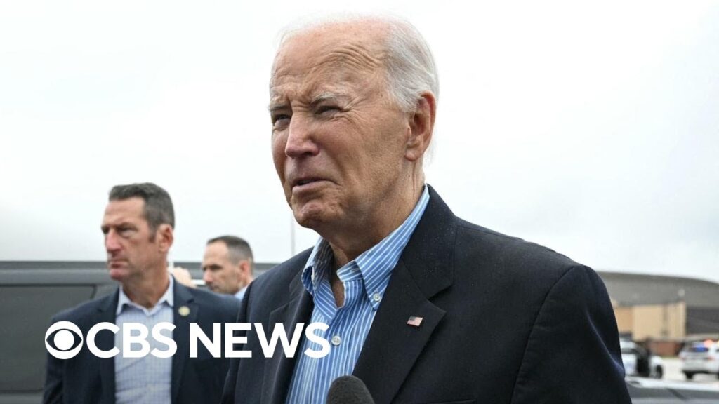 Biden weighs in on Iran attack, port strikes and Helene destruction