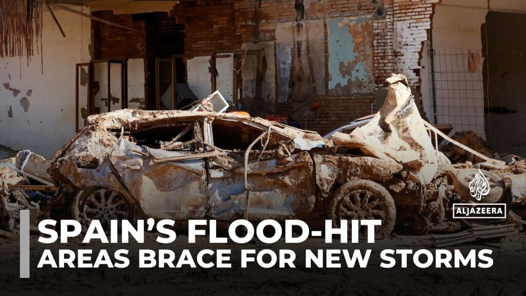Spain’s flood-hit areas brace for new storms