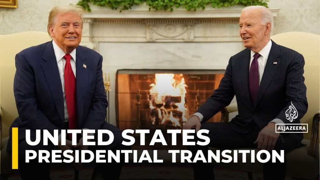 Biden hosts Trump at the White House: Biden and Trump pledge a ‘smooth transition’ of power