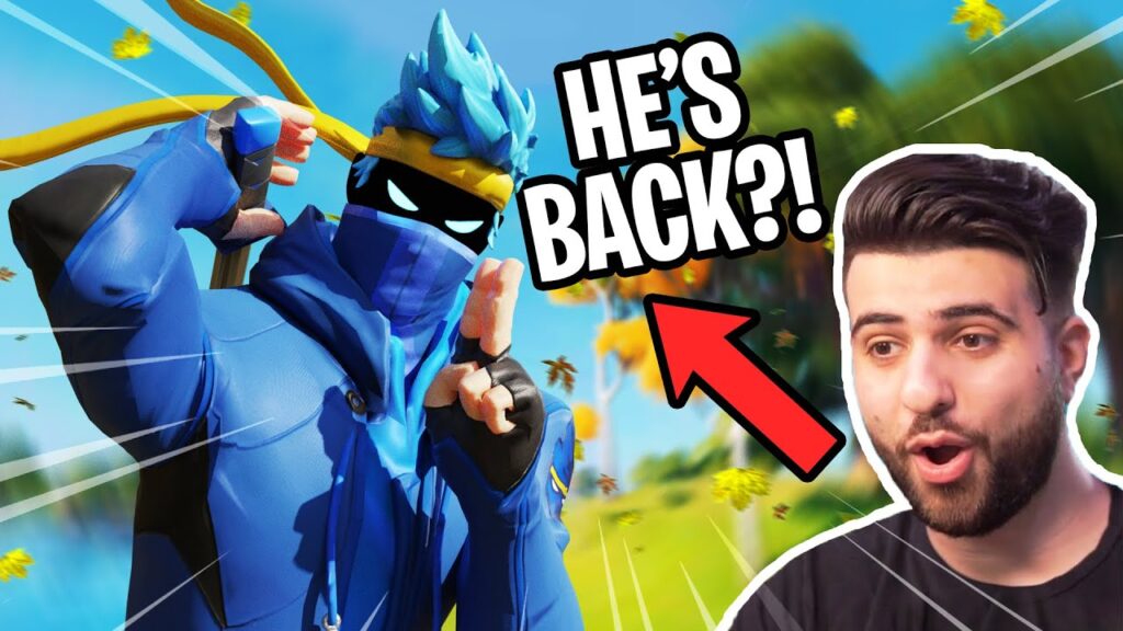 NINJA RETURNS! FIRST TIME PLAYING FORTNITE SEASON 4 w/ @SypherPK