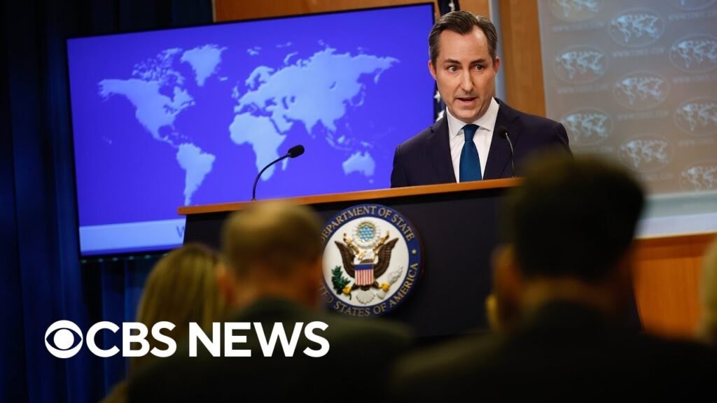 State Department holds briefing as Israel vows retaliation against Iran | full video