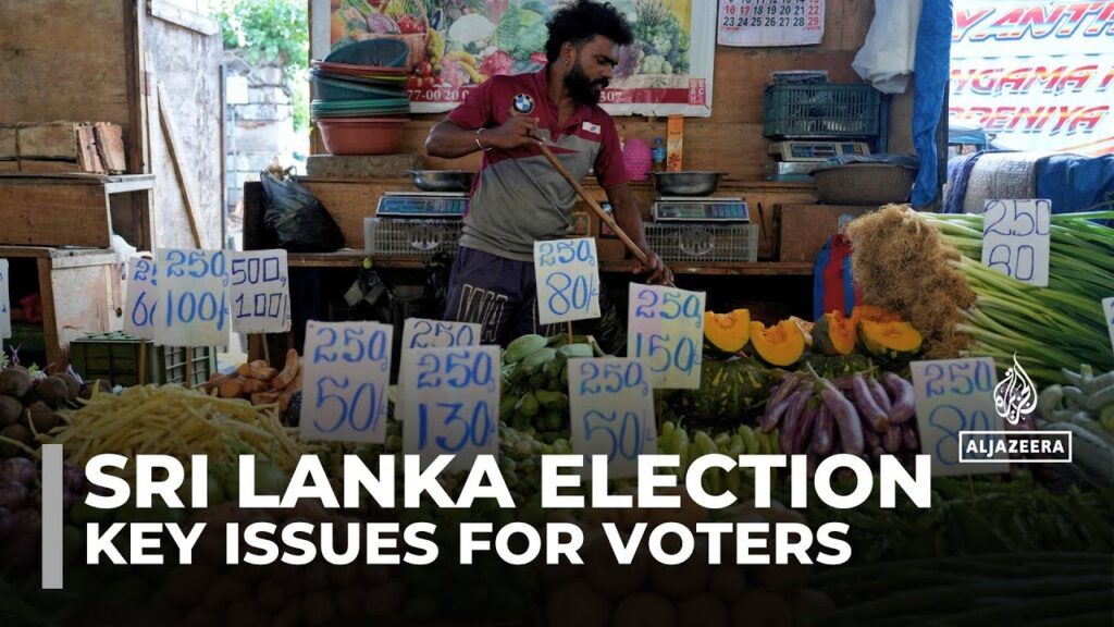 Sri Lanka election: Economy and cost living key issues for voters