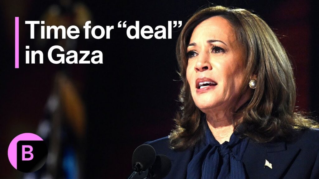 Kamala Harris: It’s Time for Hostage, Cease-Fire Deal in Gaza