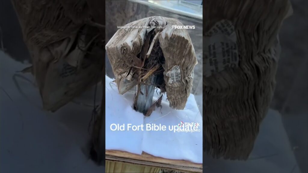 Residents preserve Bible that withstood Hurricane Helene’s devastation