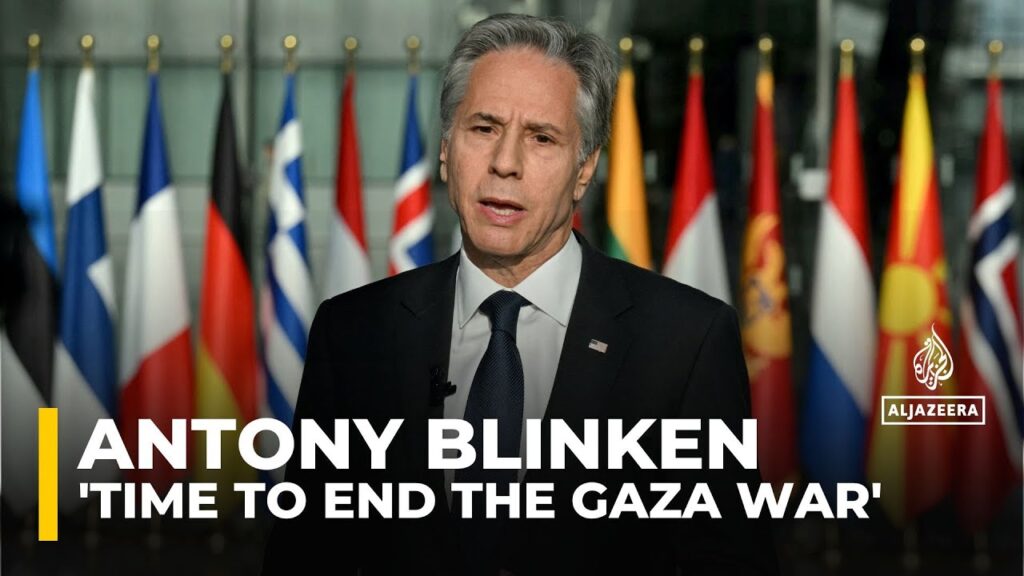 ‘Time to end the Gaza war’ Blinken says, after US-imposed deadline for aid expires