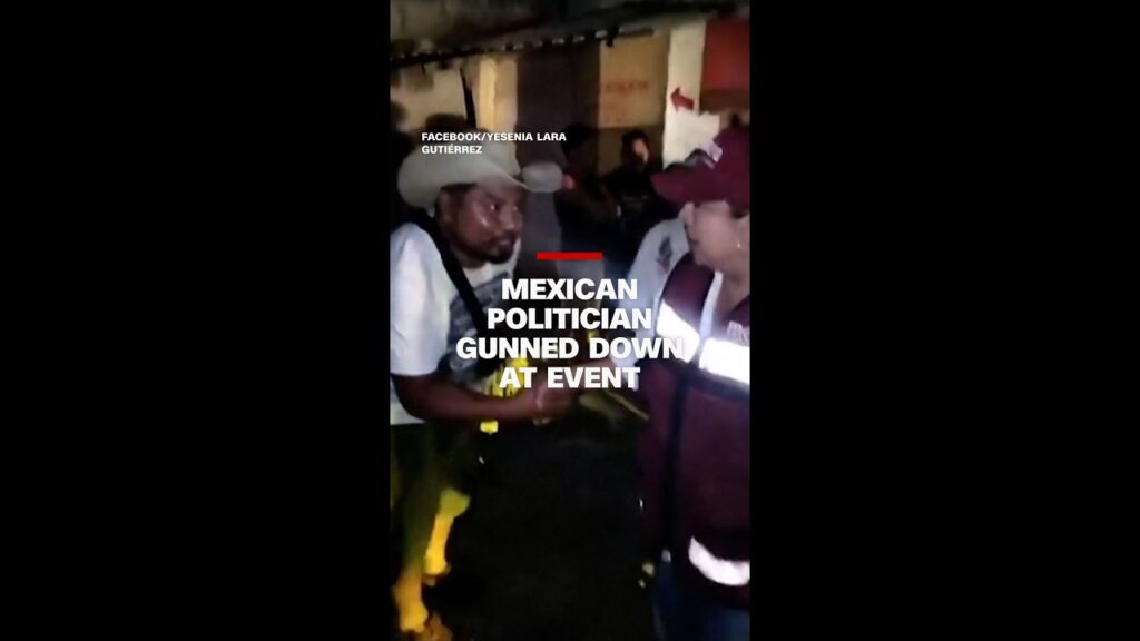 Mexican politician gunned down at event
