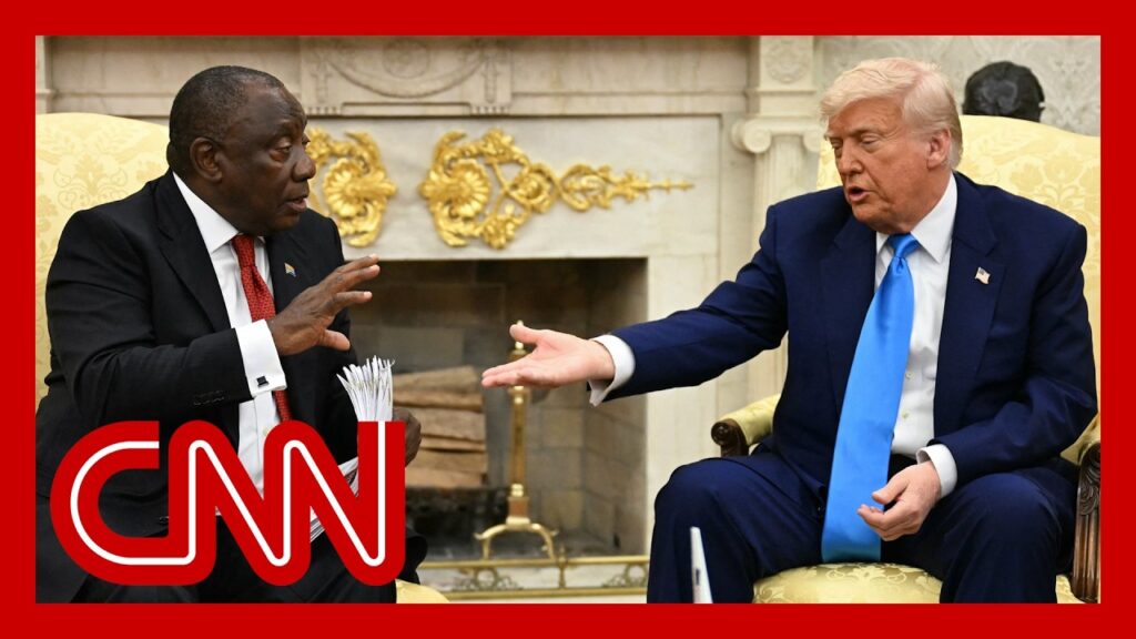 South African president challenges Trump on claims of ‘White genocide’
