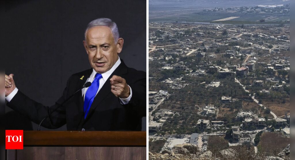 ‘Time for both to move forward’: Netanyahu says Israel could withdraw from Lebanon; hails decision to disarm Hezbollah