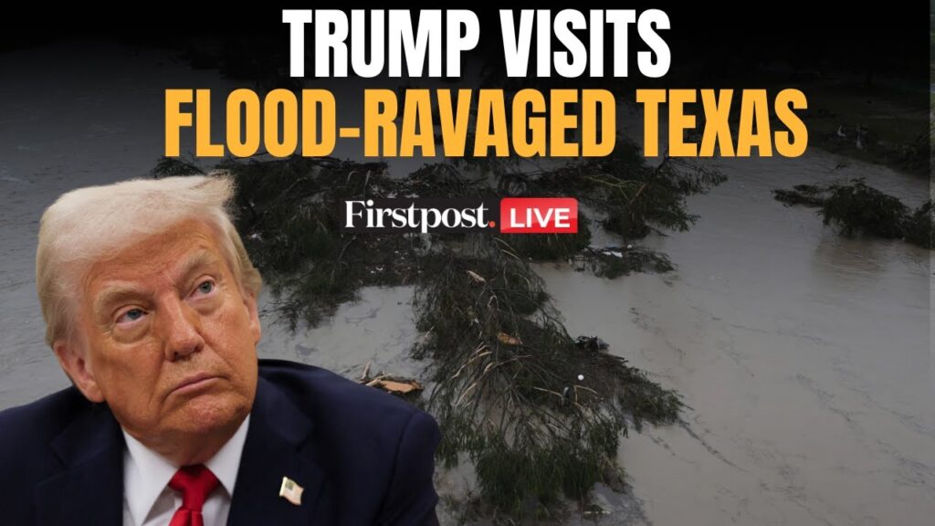 LIVE: Trump Visits Flood-Hit Texas Amid Rising Criticism Over Disaster Response | Texas Floods