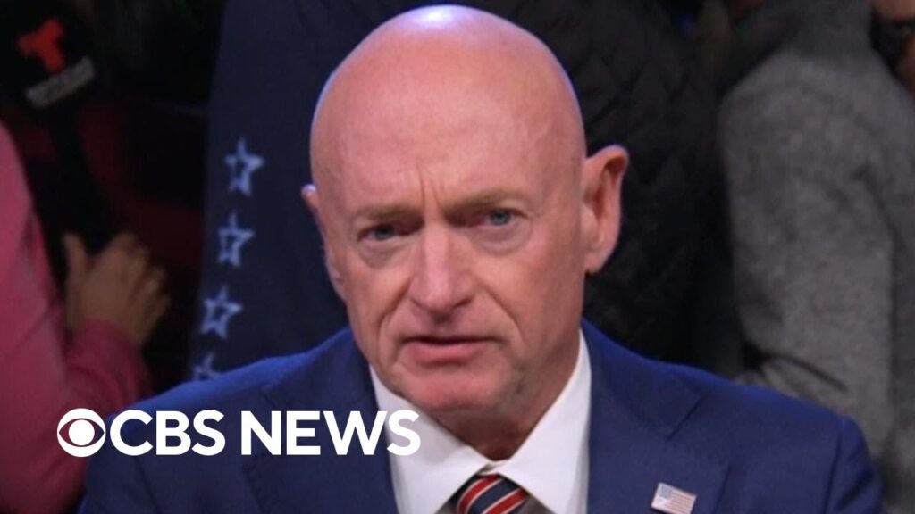 Sen. Mark Kelly defends Harris after Vance’s criticism at VP debate