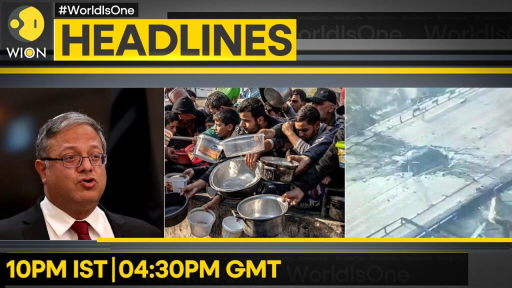 Gaza Starvation Death Toll Rises to 175 | Ben Gvir Prays at Al-Aqsa, Saudi Condemns | WION Headlines