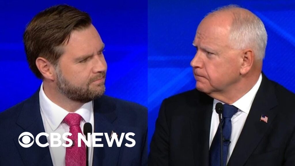 JD Vance, Tim Walz address Helene, climate change, energy during VP debate