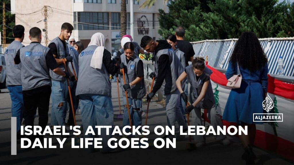 Israel’s relentless attacks on Lebanon: Daily life goes on despite indiscriminate strikes