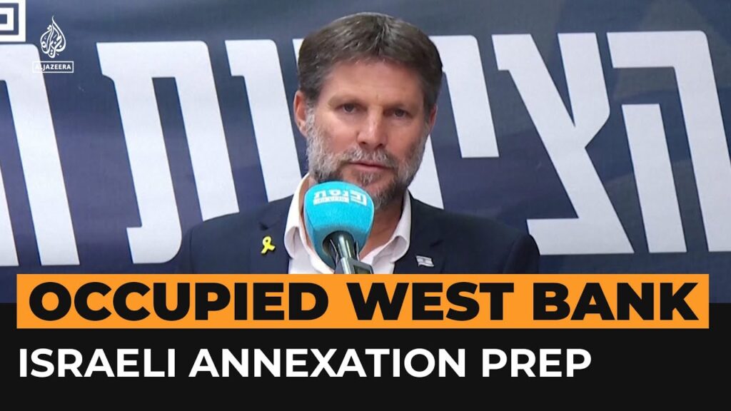 Israel’s Smotrich orders preparations for annexation of occupied West Bank | AJ #Shorts