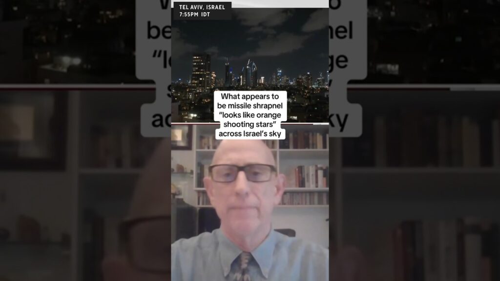 CBS News contributor describes missile attack launched against Israel #shorts