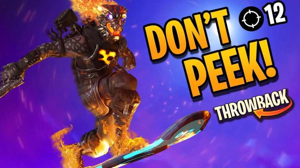 THIS IS WHY YOU DONT PEEK ME!!! – SOLO THROWBACK GAME!
