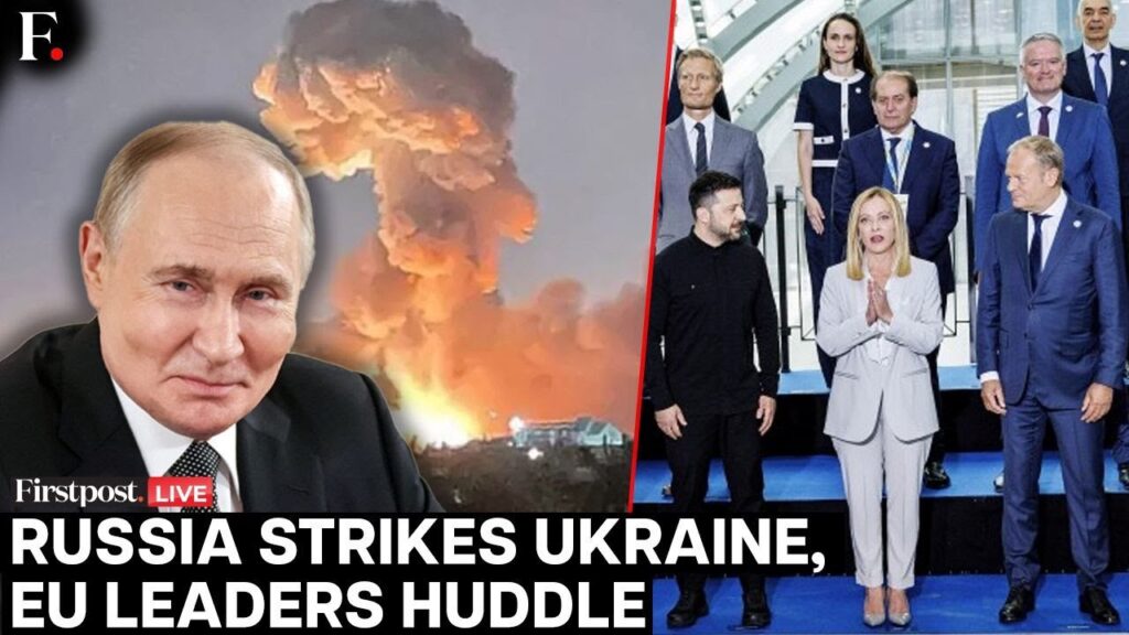 Russia Ukraine War LIVE: Russia Bombards Ukraine as EU Leaders Discuss Ukraine’s Recovery in Rome