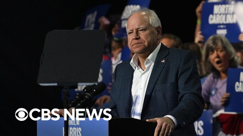 How Tim Walz is preparing for debate with JD Vance