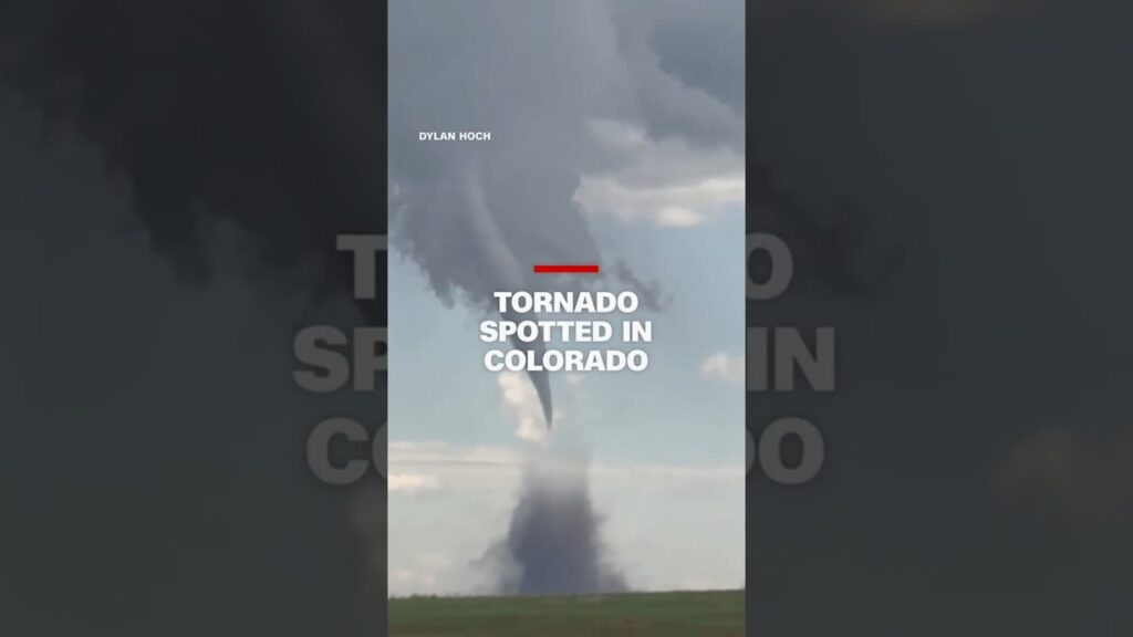 Tornado spotted in Colorado