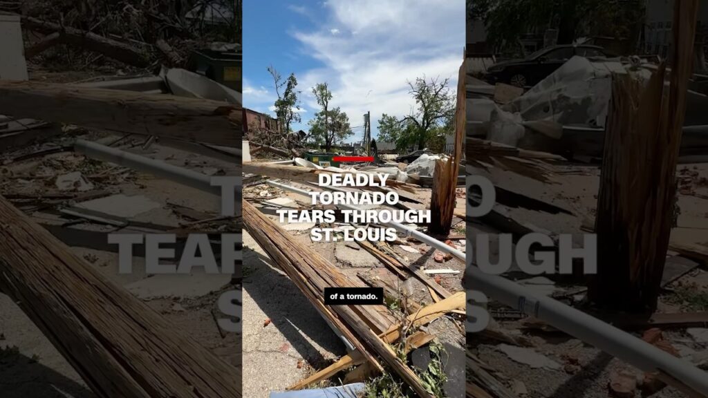 Deadly tornado tears through St. Louis