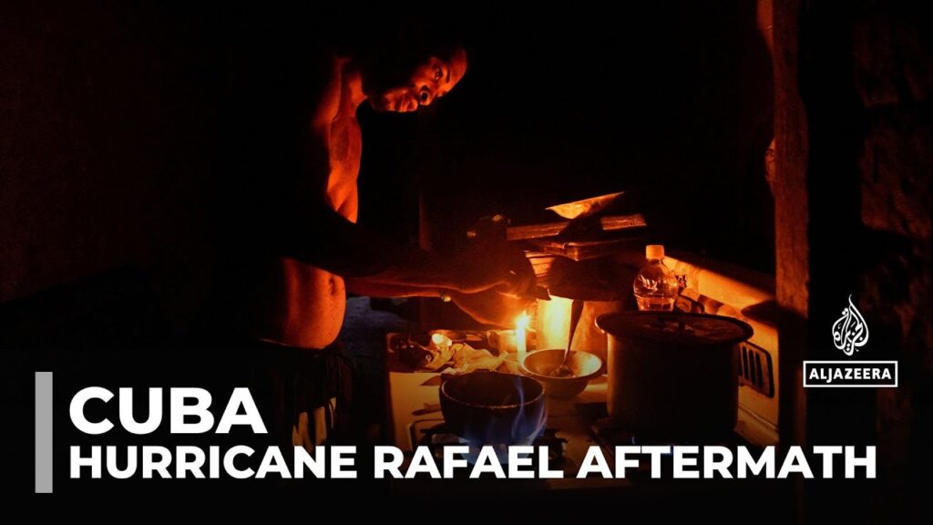 Hurricane Rafael’s aftermath leaves Cuba in darkness, recovery hampered by sanctions