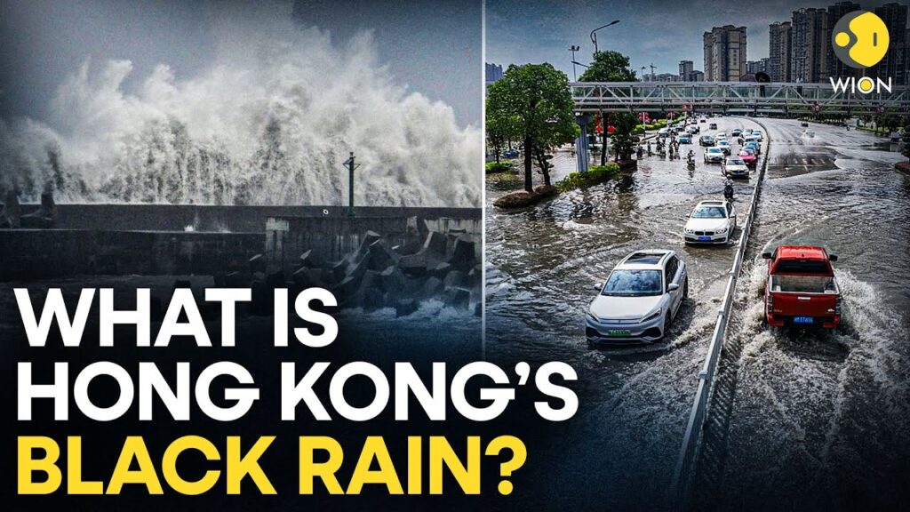 Cyclone Podul: Hong Kong Issues Black Rain Warning – Here’s What It Means | WION Originals