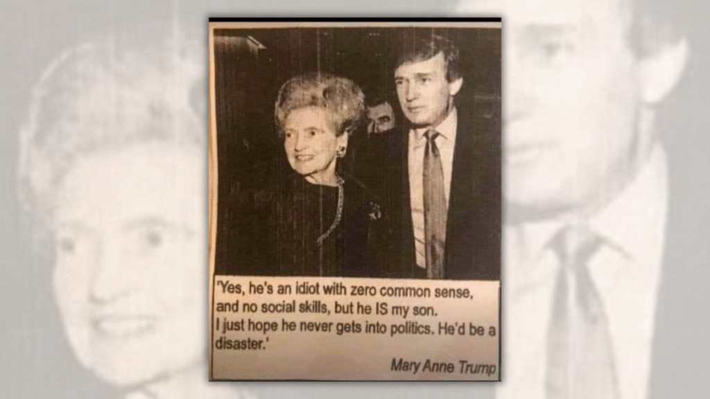 Examining claim Trump’s mom called him an ‘idiot’ who would be ‘disaster’ in politics