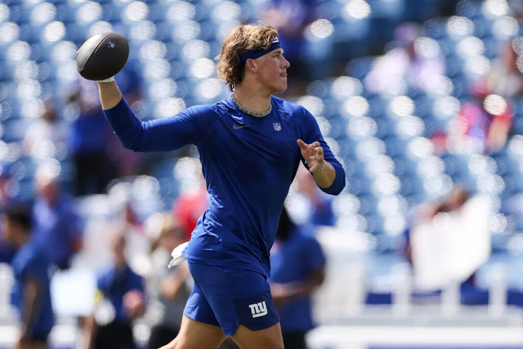 NFL preseason live updates: Jaxson Dart makes preseason debut as Giants take on Bills