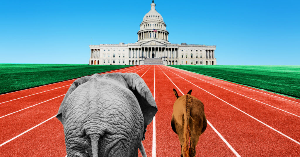 Democrats work to transcend weak party brand by exploiting Trump’s problems
