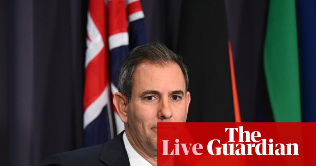 Australia politics live: Chalmers defends Marles’ trip to DC; Bob Katter in row with journalist over ‘Lebanese heritage’ comment | Australian politics