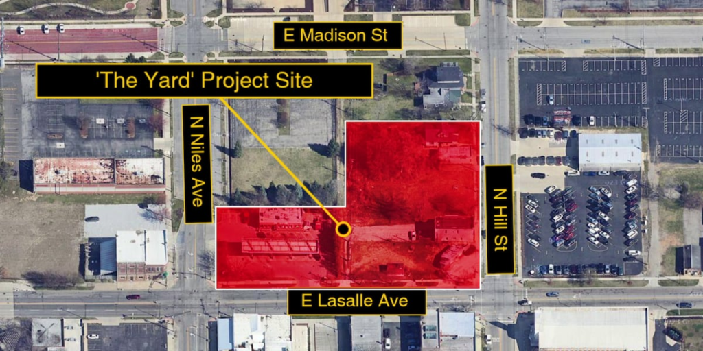 South Bend redevelopment commission approves outdoor entertainment area for downtown