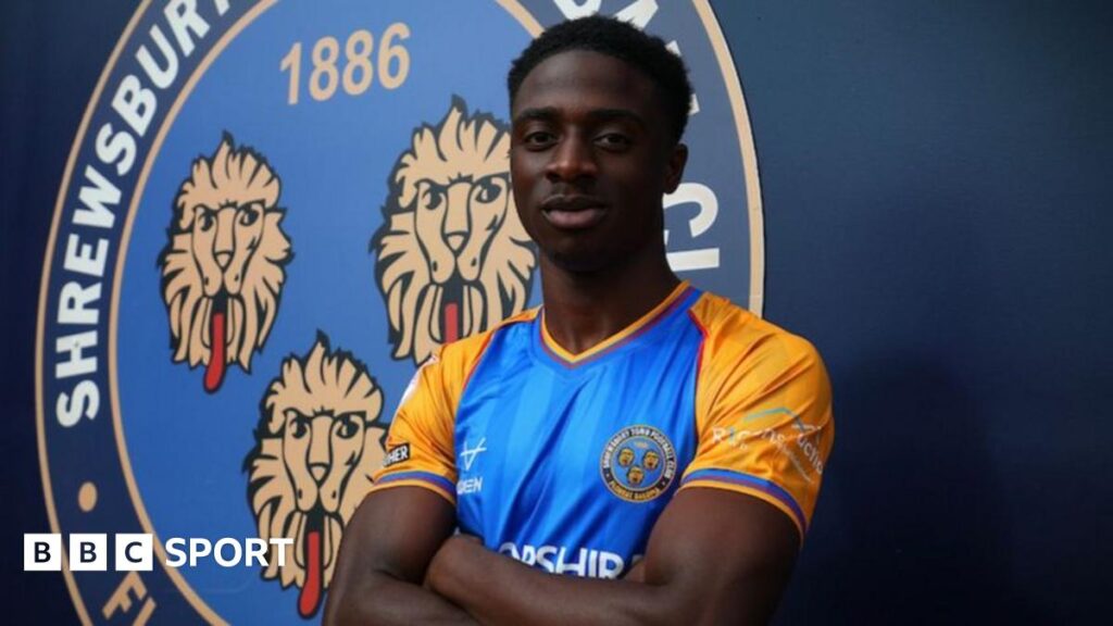 Shrewsbury Town sign winger Ismeal Kabia and keeper Will Brook