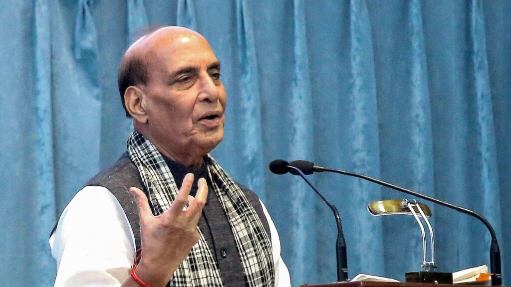 Rajnath Singh says India’s defence production reaches record high of ₹1.5 lakh crore in FY25