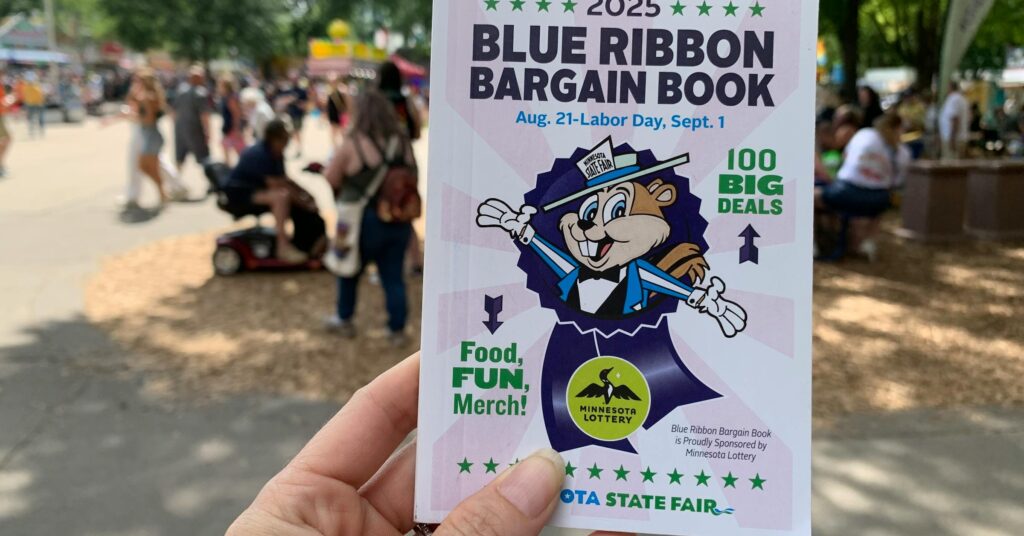 Minnesota State Fair coupon book saves money