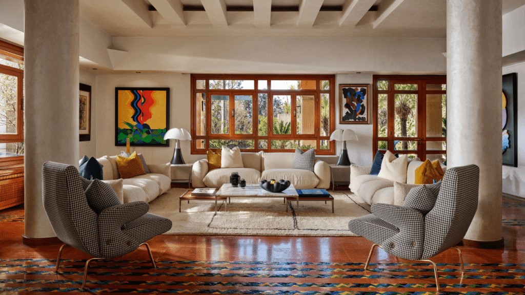This 1960s Casablanca home displays a museum-worthy collection of art and design