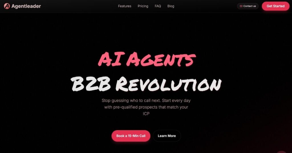 Agentleader: AI-Powered B2B Lead Generation