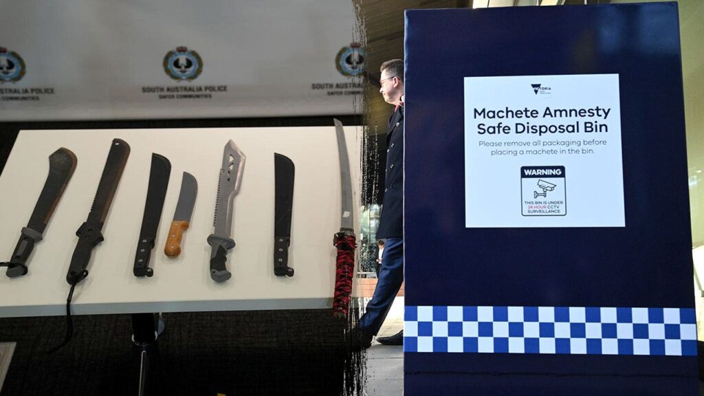 Australia’s Victoria offers machete amnesty period before criminal ban