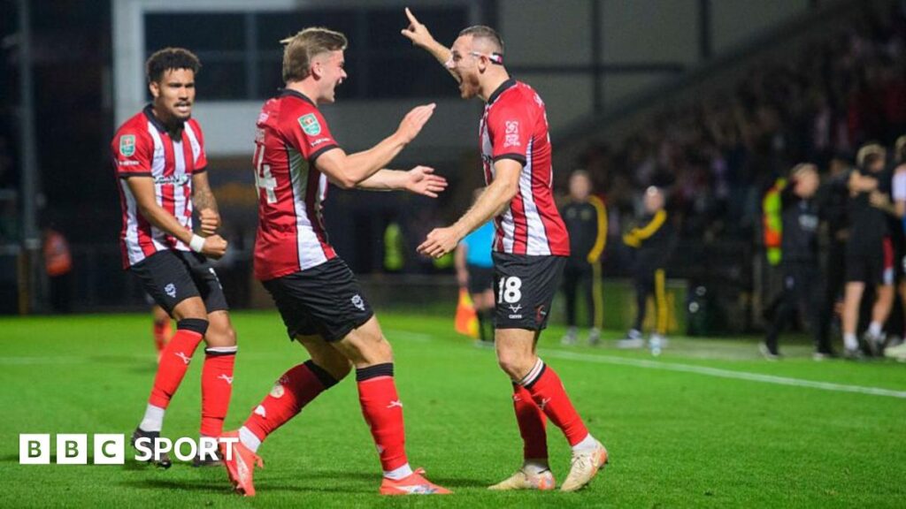 Carabao Cup: Burton Albion 0-1 Lincoln City