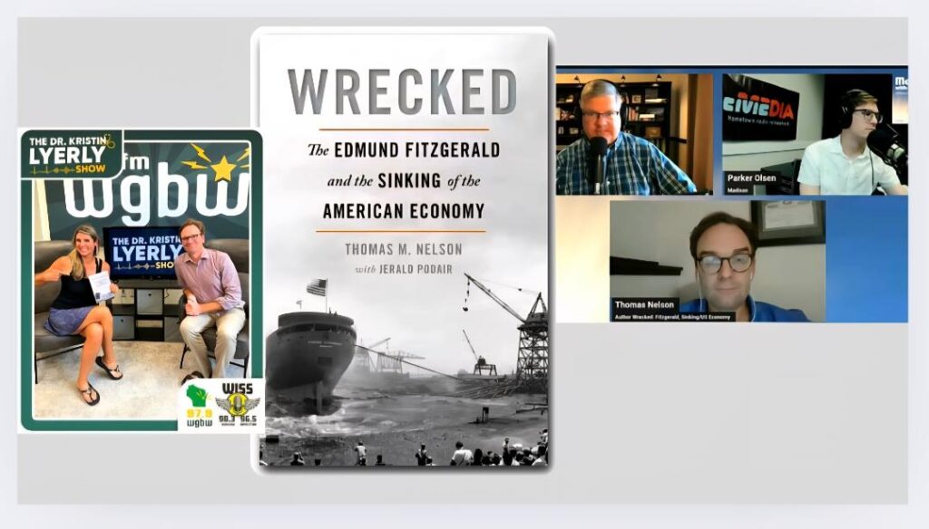 Wreck of the Edmund Fitzgerald is a Metaphor of Sinking Economy