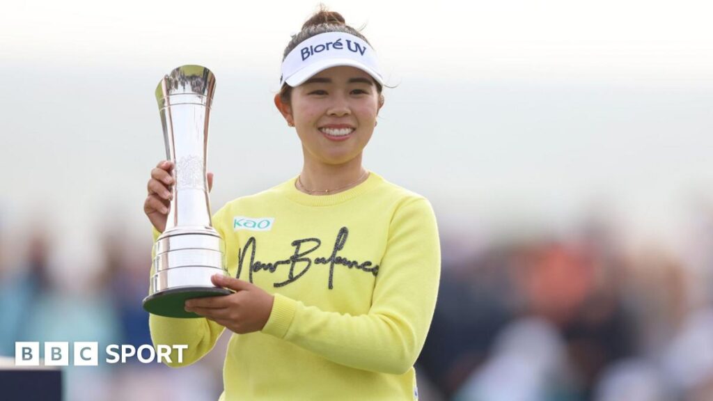 Women’s Open 2025: Miyu Yamashita wins first major title at Royal Porthcawl