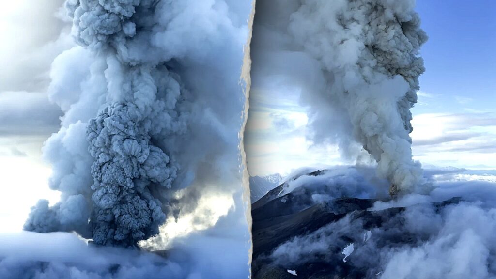 Russian volcano erupts after massive earthquake, first time in centuries