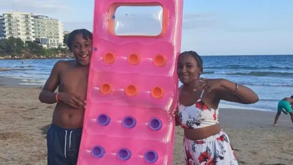 Tributes to Brit siblings, 11 and 13, who drowned in front of horrified dad while swimming at popular Spanish beach