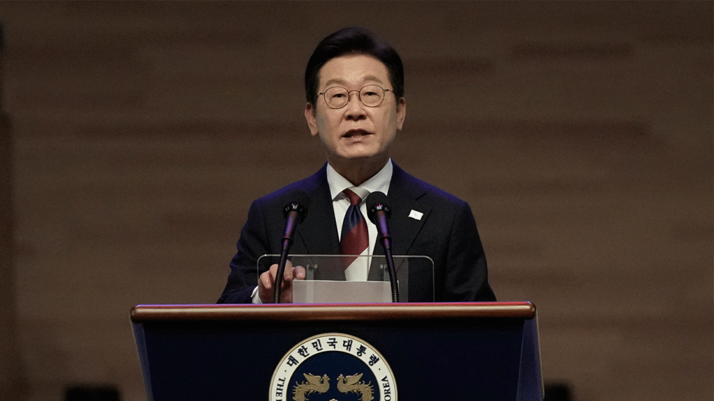 South Korea’s Lee announces plan to restore military pact with North Korea