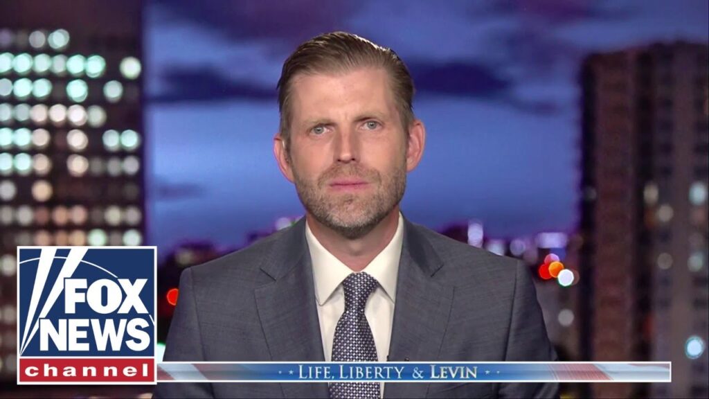 Eric Trump says his father is the definition of a ‘true warrior’