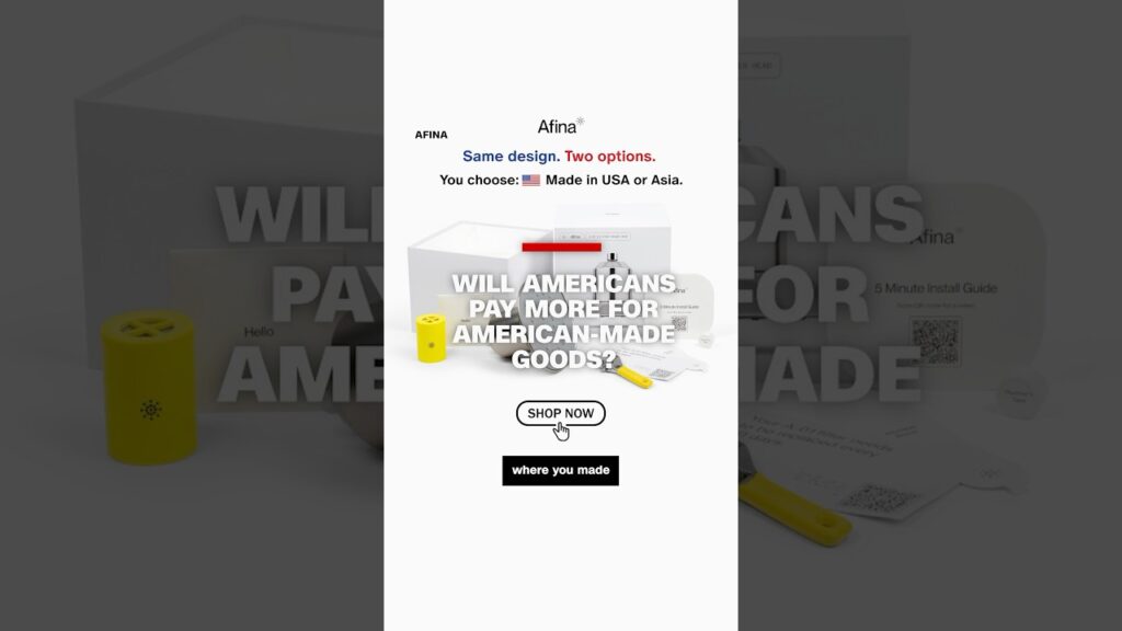 Will Americans pay more for American-made goods?