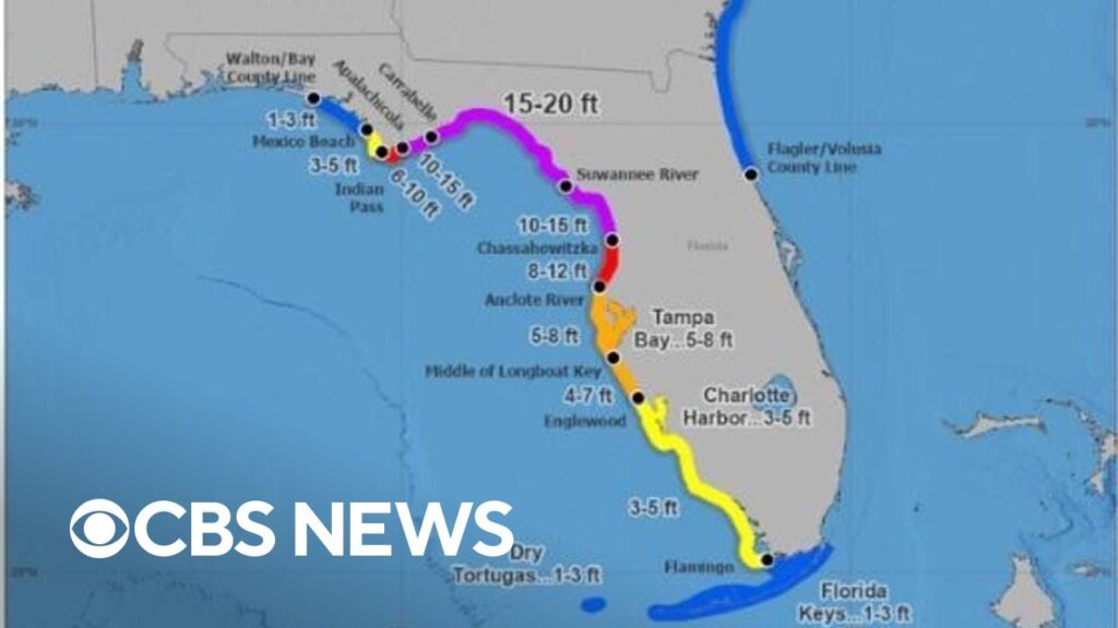 Hurricane Helene threatens Florida with deadly surge, Eric Adams indicted, more | CBS News 24/7