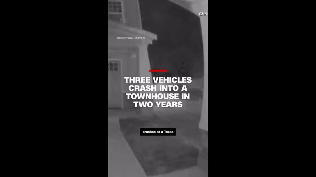 Three vehicles crash into a townhouse in two years
