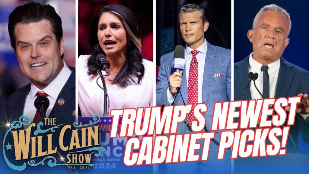 RFK Jr in at HHS! PLUS, Gaetz, Tulsi and Pete! With Sen/Coach Tuberville | Will Cain Show