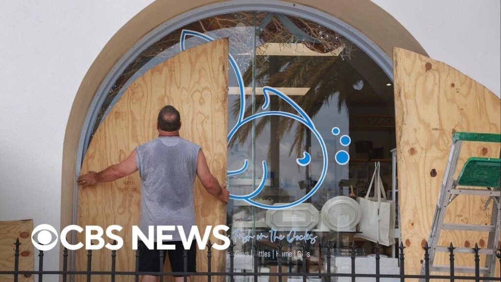 Florida preparing for Hurricane Helene to make landfall
